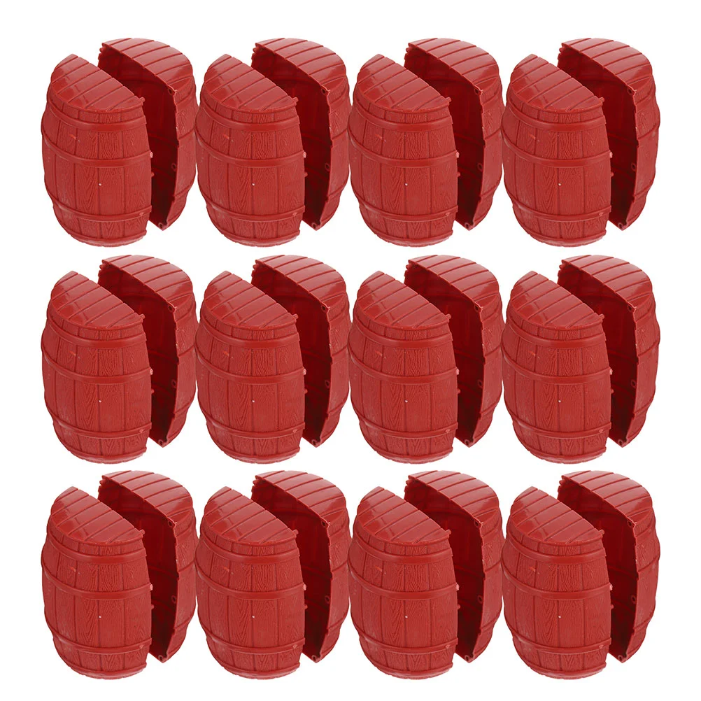 14 Pcs Pirate Barrel Model DIY Decor Small Barrels Props Mini Scene Kids Accessories Ship House Pvc Child Plastic Container Lid
14 Pcs Pirate Barrel Model DIY Decor Small Barrels Props Mini Scene Kids Accessories Ship House Pvc Child Plastic Container Lid