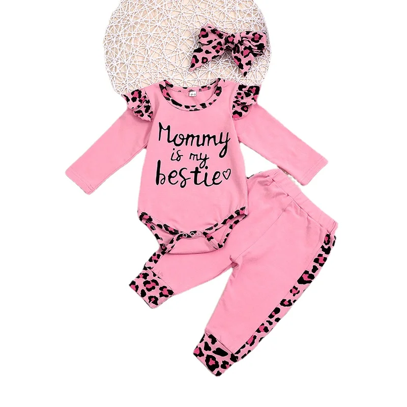 Baby Clothes Autumn Baby Dress Monogrammed Two-piece Long Sleeved Trousers Set for Girls Kid Costume Girls Clothing
Baby Clothes Autumn Baby Dress Monogrammed Two-piece Long Sleeved Trousers Set for Girls Kid Costume Girls Clothing