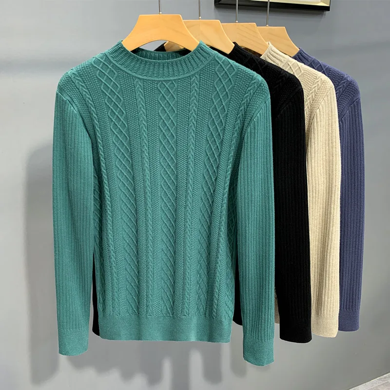 2023 Men Autumn Winter New Korean Slim Solid Color Knit Tops Male O-neck Sweater Tops Mens Long Sleeve Casual Pullovers L240
2023 Men Autumn Winter New Korean Slim Solid Color Knit Tops Male O-neck Sweater Tops Mens Long Sleeve Casual Pullovers L240