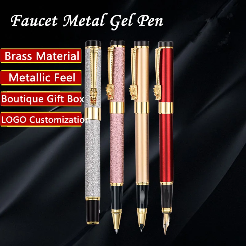 Luxury Metal Fountain Pen School Teacher Writing Gel Pen Chinese Style Stationery Gift Award 2022 Office Accessories Design LOGO
Luxury Metal Fountain Pen School Teacher Writing Gel Pen Chinese Style Stationery Gift Award 2022 Office Accessories Design LOGO