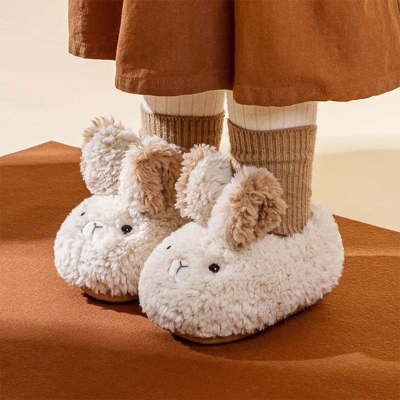 Children Home Indoor Kids Soft Anti-slip Fur Cute Slippers Autumn Warm Shoes Cartoon Plush Rabbit Home Slippers 2021 Winter
Children Home Indoor Kids Soft Anti-slip Fur Cute Slippers Autumn Warm Shoes Cartoon Plush Rabbit Home Slippers 2021 Winter