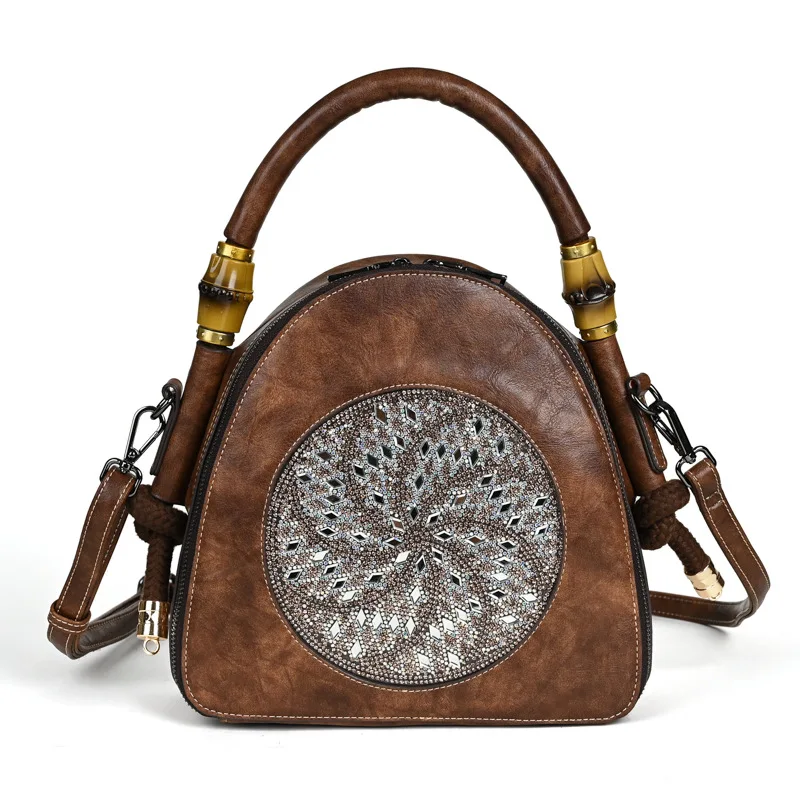 Handmade Diamond Set Women Handbag PU Leather Tote Bag 2023 New Fashion Vintage Ladies Shoulder or Crossbody Bags
Handmade Diamond Set Women Handbag PU Leather Tote Bag 2023 New Fashion Vintage Ladies Shoulder or Crossbody Bags