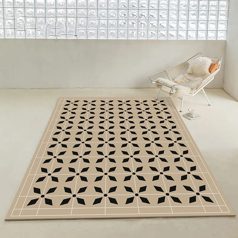 Nordic Geometric Lattice Rug For Living Room Modern Luxury Carpets For Bed Room Large Home Decoration Parlor Square Floor Mat
Nordic Geometric Lattice Rug For Living Room Modern Luxury Carpets For Bed Room Large Home Decoration Parlor Square Floor Mat