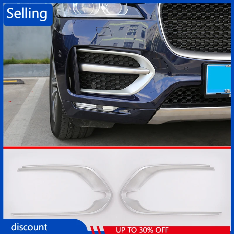 2 шт. для Jaguar F-Pace F Pace R-Sport X761 2016 автомобильный Стайлинг ABS передняя противотуманная фара Крышка накладки аксессуары быстрая доставка 
2 шт. для Jaguar F-Pace F Pace R-Sport X761 2016 автомобильный Стайлинг ABS передняя противотуманная фара Крышка накладки аксессуары быстрая доставка