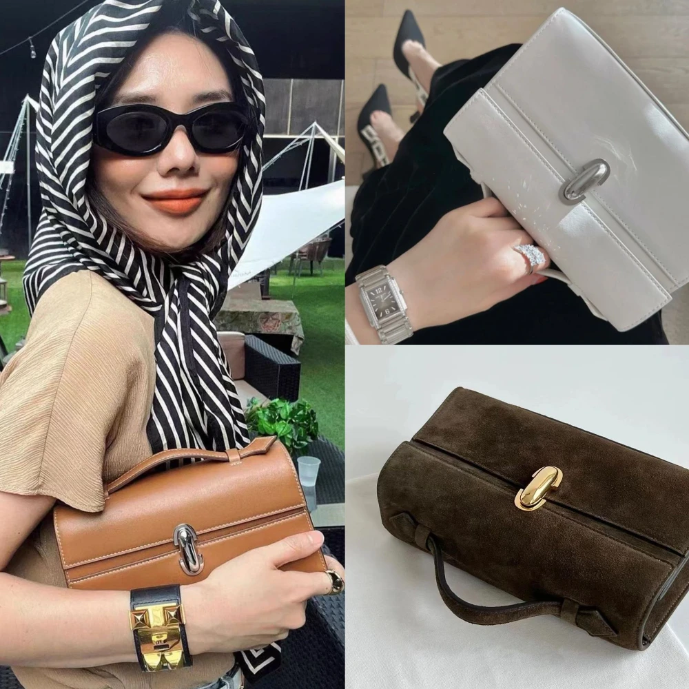Square Women's Handbags Luxury Design Hand Bag Ladies Cowhide Fashion No Shoulder Strap Soft Suede Real Leather Rotary Latch
Square Women's Handbags Luxury Design Hand Bag Ladies Cowhide Fashion No Shoulder Strap Soft Suede Real Leather Rotary Latch