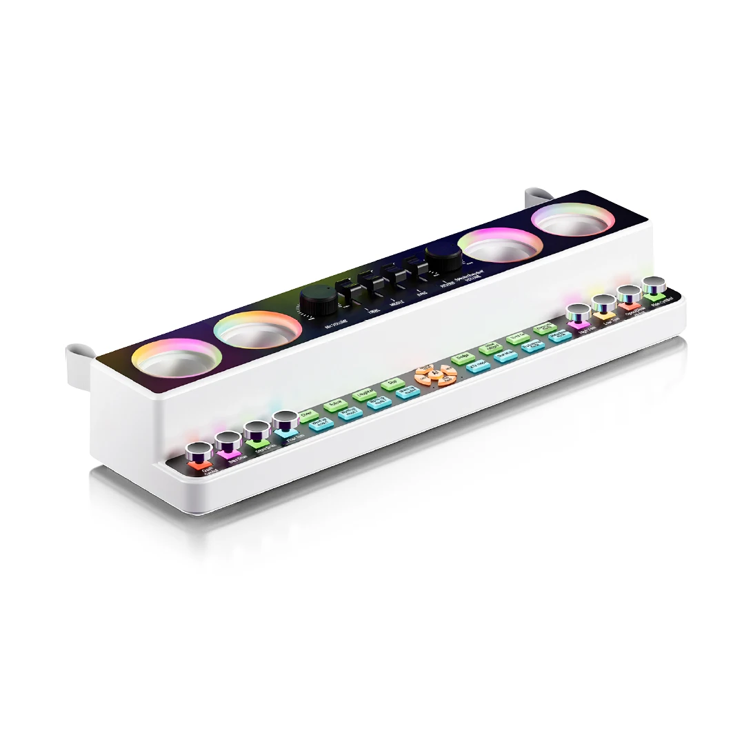Professional Recording Studio Sound Cards Box Live Broadcast Audio Mixer Bluetooth Karaoke Speaker with Microphone
Professional Recording Studio Sound Cards Box Live Broadcast Audio Mixer Bluetooth Karaoke Speaker with Microphone