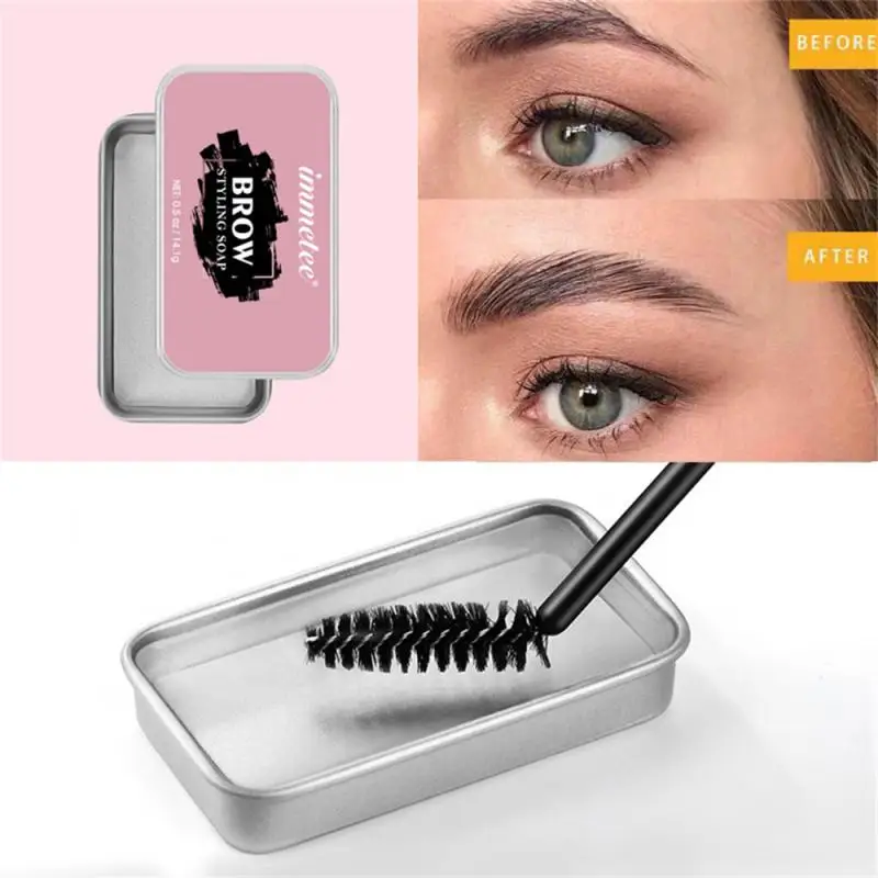 Eyebrow Gel Wax Wild Brow Soap 2 Color Tint Eyebrow Enhancer Natural Makeup Soap Brow Sculpt Lift Make-up Eyebrow Styling Gel
Eyebrow Gel Wax Wild Brow Soap 2 Color Tint Eyebrow Enhancer Natural Makeup Soap Brow Sculpt Lift Make-up Eyebrow Styling Gel