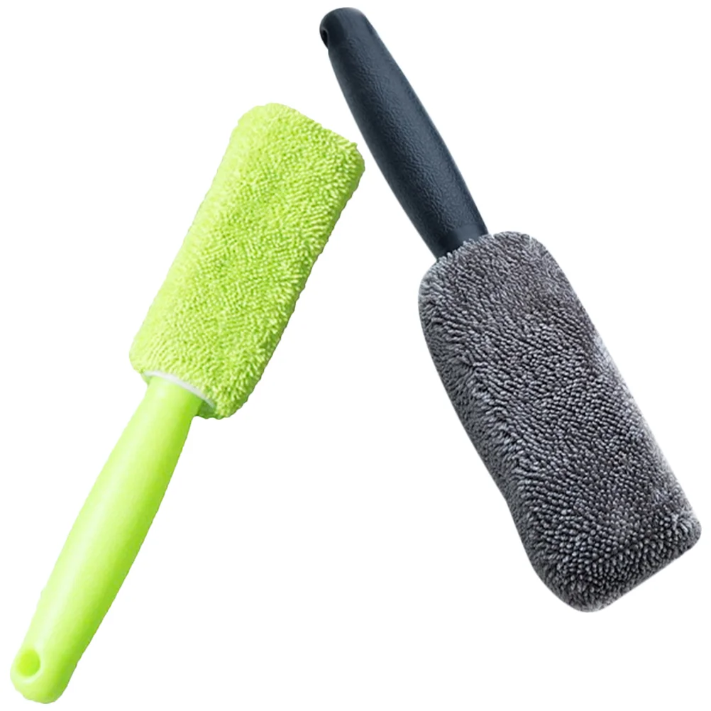 2pcs Wheel Brush Long Handle Detailing Wash Brush Wheel Cleaning Brush For Rim 
2pcs Wheel Brush Long Handle Detailing Wash Brush Wheel Cleaning Brush For Rim