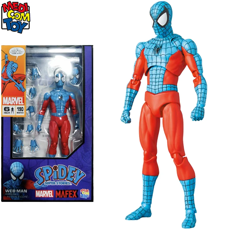 In Stock Original Medicom Toy MAFEX No 190 WEB MAN THE AMAZING SPIDER-MAN Anime Figure Model Collecile Action Toys Gifts
In Stock Original Medicom Toy MAFEX No 190 WEB MAN THE AMAZING SPIDER-MAN Anime Figure Model Collecile Action Toys Gifts