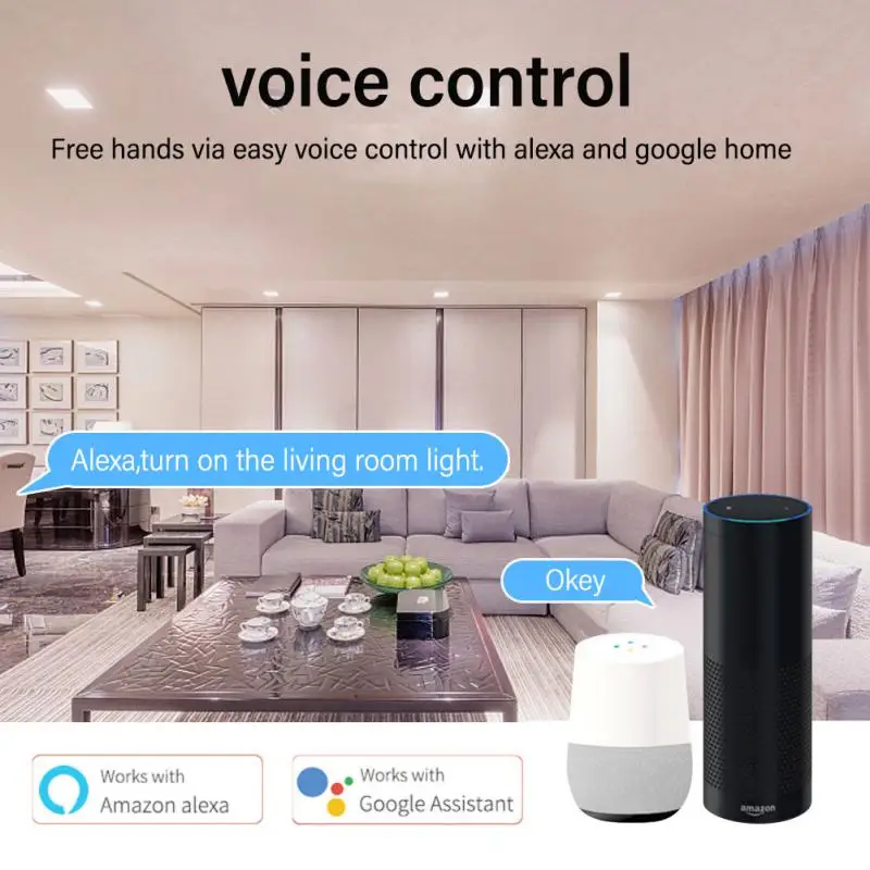 85v-265v Universal Breaker Wireless Switch With Metering Child Lock Function Smart Home Support Alexa Google Home High-power 20a
85v-265v Universal Breaker Wireless Switch With Metering Child Lock Function Smart Home Support Alexa Google Home High-power 20a