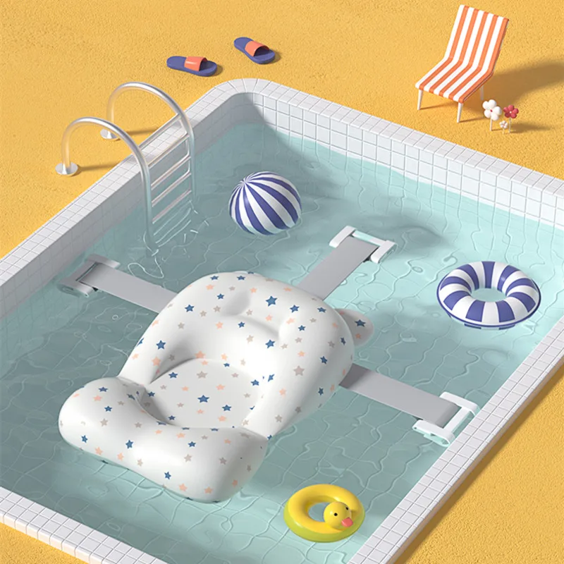 Поддерживающий коврик для детского сиденья ванны Складной Коврик и стул подушка