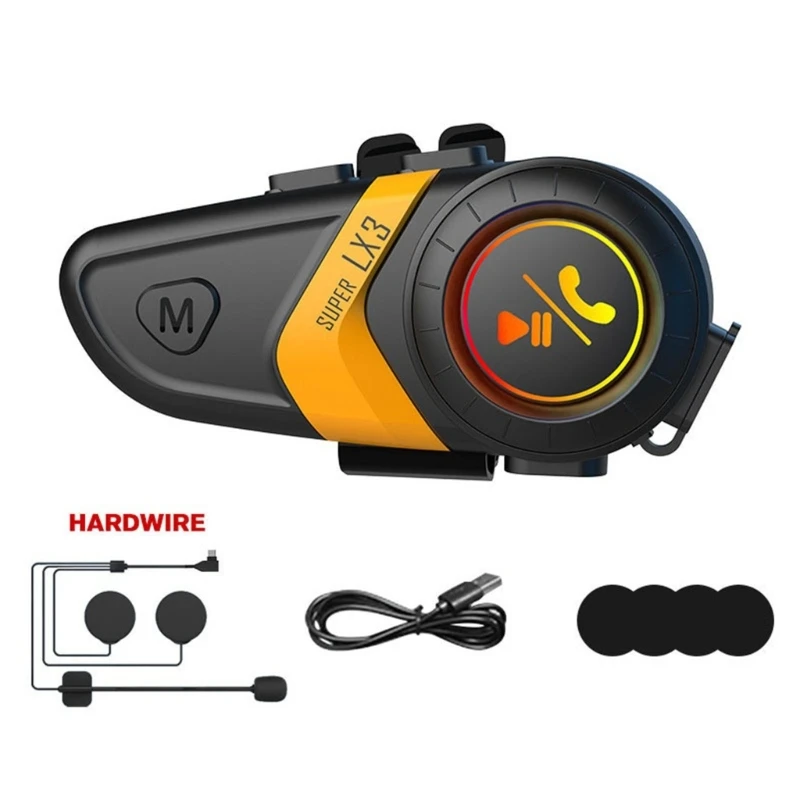 Motorcycle Helmet Bluetoothcompatible Headset Handsfree Wireless Earphone Waterproof Headphones Music Player With Light
Motorcycle Helmet Bluetoothcompatible Headset Handsfree Wireless Earphone Waterproof Headphones Music Player With Light