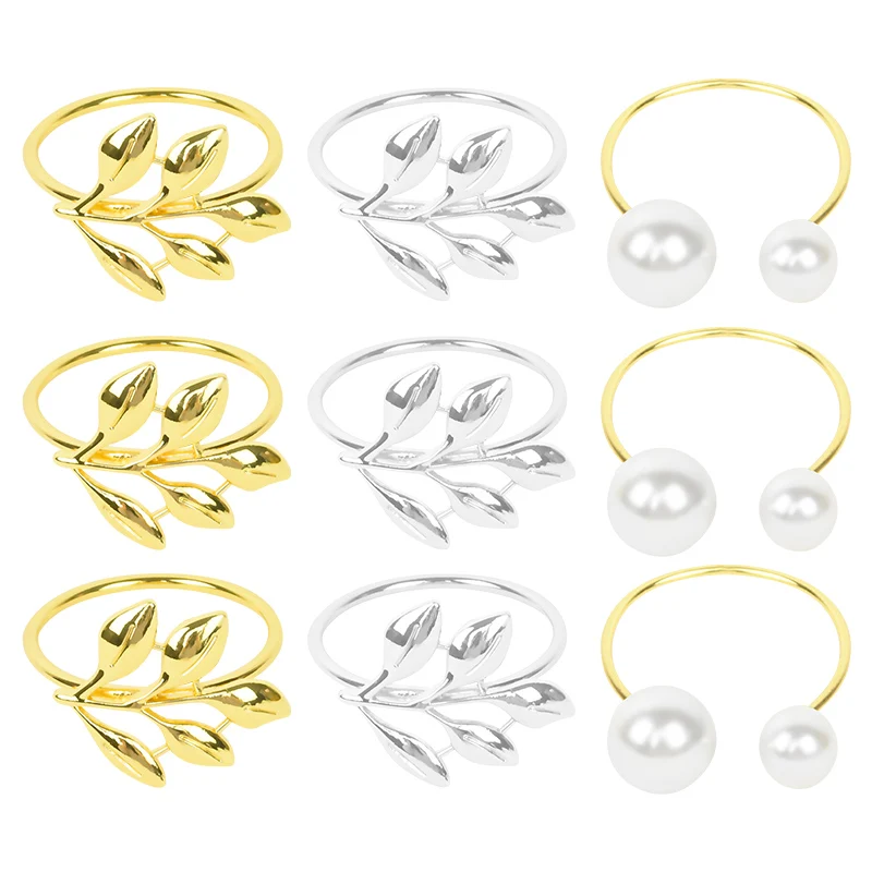 3Pcs Napkin Ring Fall Leaves Pearl Napkin Buckle Christmas Wedding Party Gold Sliver Round Napkin Holder Dinner Table Decor
3Pcs Napkin Ring Fall Leaves Pearl Napkin Buckle Christmas Wedding Party Gold Sliver Round Napkin Holder Dinner Table Decor