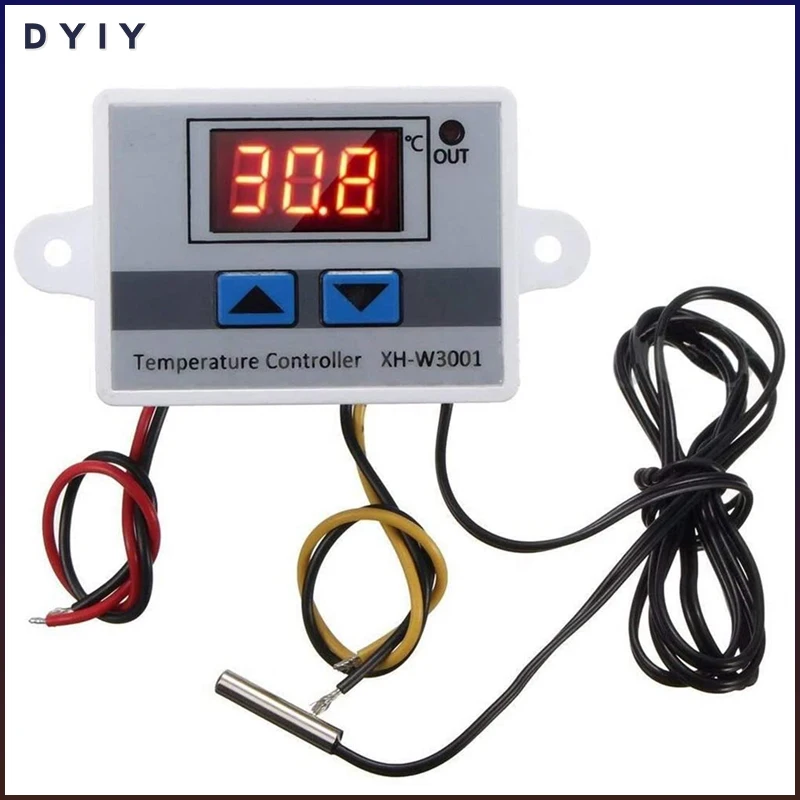 XH-W3001 Digital Temperature Controller 12V 24V 110V 220V Incubator Cooling Heating Thermostat Switch Thermoregulator Sensor
XH-W3001 Digital Temperature Controller 12V 24V 110V 220V Incubator Cooling Heating Thermostat Switch Thermoregulator Sensor