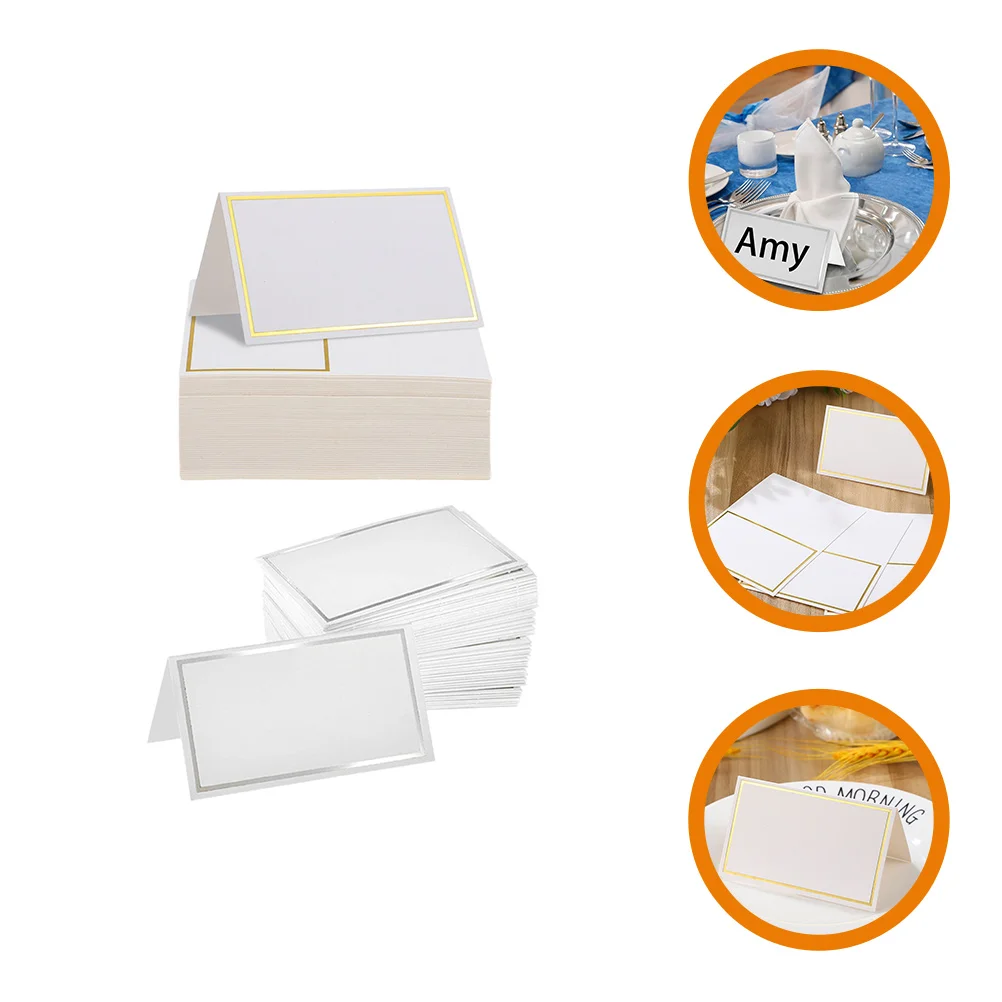100 Pcs Seat Card Wedding Cards Name Table Party Reserved Paper Banquet Delicate 
100 Pcs Seat Card Wedding Cards Name Table Party Reserved Paper Banquet Delicate