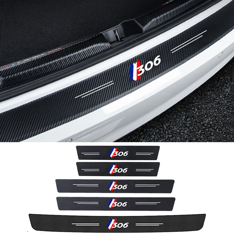 Аксессуары для защиты от царапин, совместимы с эмблемой Peugeot 306, защитные наклейки на пороги передней и задней двери багажника
Аксессуары для защиты от царапин, совместимы с эмблемой Peugeot 306, защитные наклейки на пороги передней и задней двери багажника