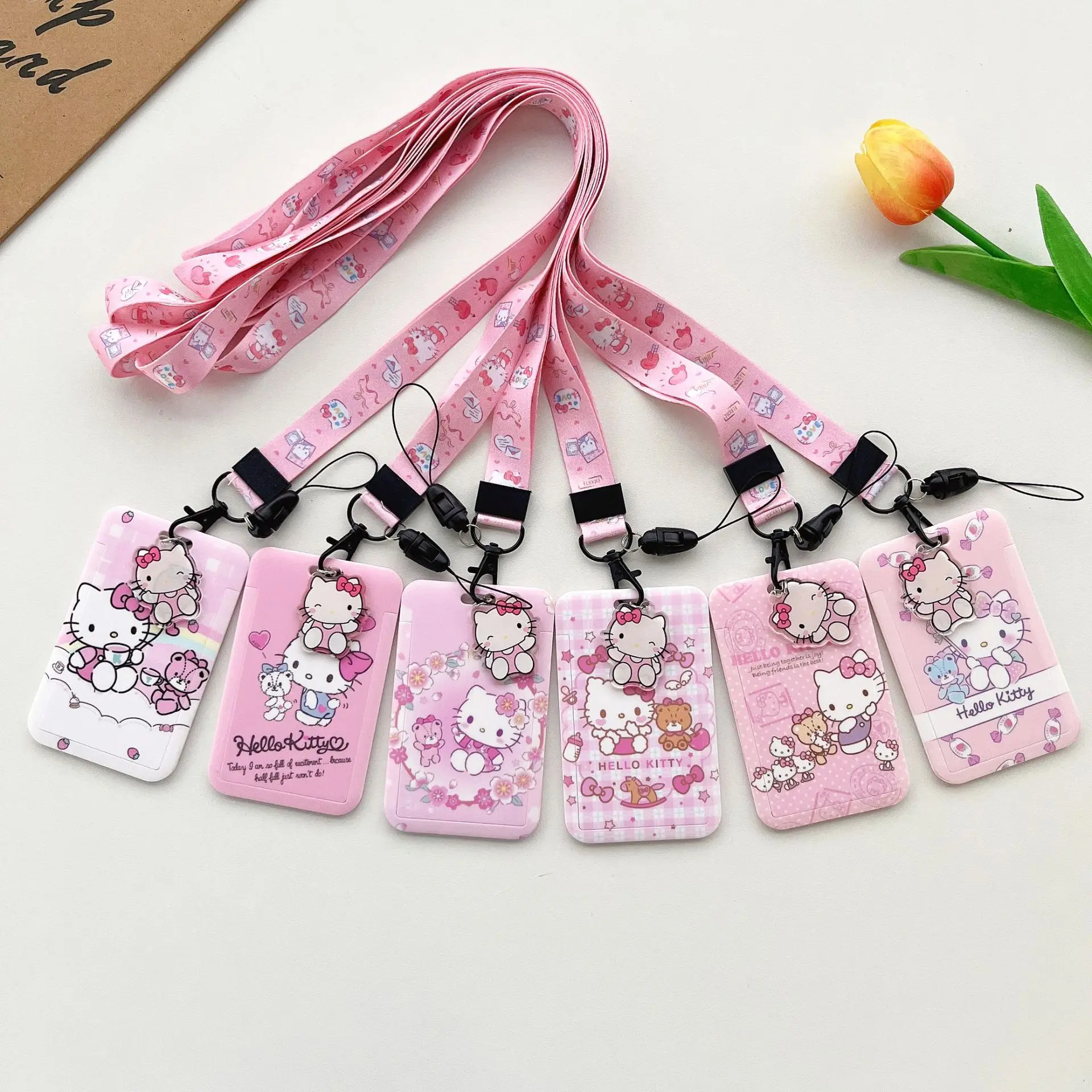 Брелок для ключей Sanrio Hellokitty Y2K, пластиковый держатель для карт с рисунком аниме Hello Kitty, для косплея, с ремешком
Брелок для ключей Sanrio Hellokitty Y2K, пластиковый держатель для карт с рисунком аниме Hello Kitty, для косплея, с ремешком