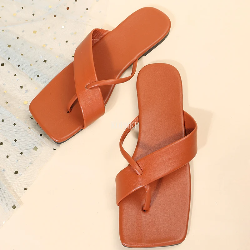 2022 Lazy Shoes Ladies Flat Beach Shoes Ladies Leather Slippers Flip Flops Slippers Sandals Summer Slippers Zapatos De Mujer
2022 Lazy Shoes Ladies Flat Beach Shoes Ladies Leather Slippers Flip Flops Slippers Sandals Summer Slippers Zapatos De Mujer