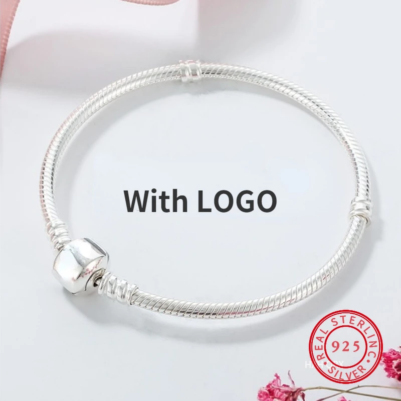 Женский браслет-змея из серебра 925 пробы с логотипом
Женский браслет-змея из серебра 925 пробы с логотипом