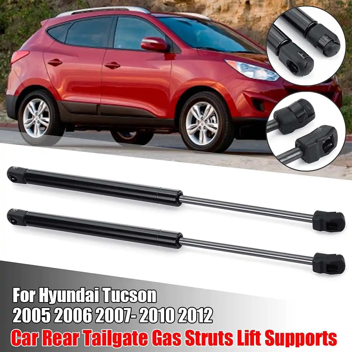 2pcs Car Rear Window Glass Gas Spring Shock Lift Strut Struts Support Bar Rod For Hyundai Tucson 2005 2006 2007 2008 2009 - 2012
2pcs Car Rear Window Glass Gas Spring Shock Lift Strut Struts Support Bar Rod For Hyundai Tucson 2005 2006 2007 2008 2009 - 2012