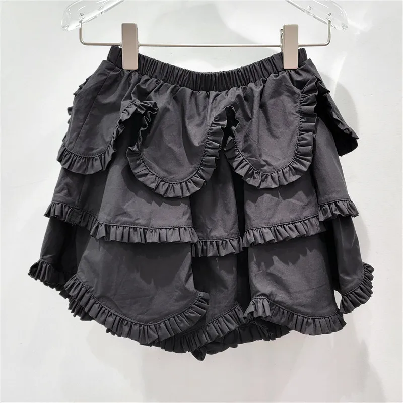 2022 Summer New Korean Preppy Style Skirts for Women Black Pettiskirt Sweet Ruffled Cake Skirt Ladies Mini Sexy Skirts Femme
2022 Summer New Korean Preppy Style Skirts for Women Black Pettiskirt Sweet Ruffled Cake Skirt Ladies Mini Sexy Skirts Femme