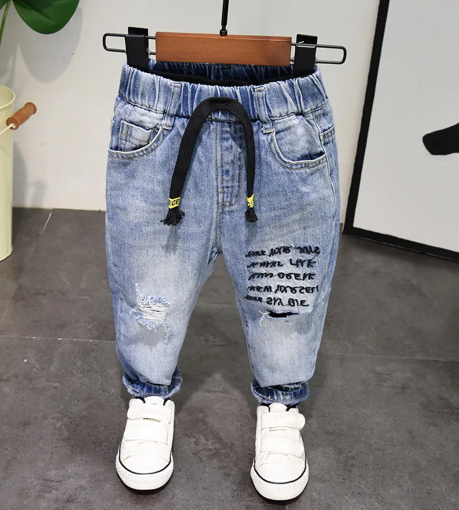 Autumn Spring Baby Boys Jeans Pants Kids Clothes Cotton Casual Children Trousers Teenager Denim Boys Clothes 2-7Year
Autumn Spring Baby Boys Jeans Pants Kids Clothes Cotton Casual Children Trousers Teenager Denim Boys Clothes 2-7Year