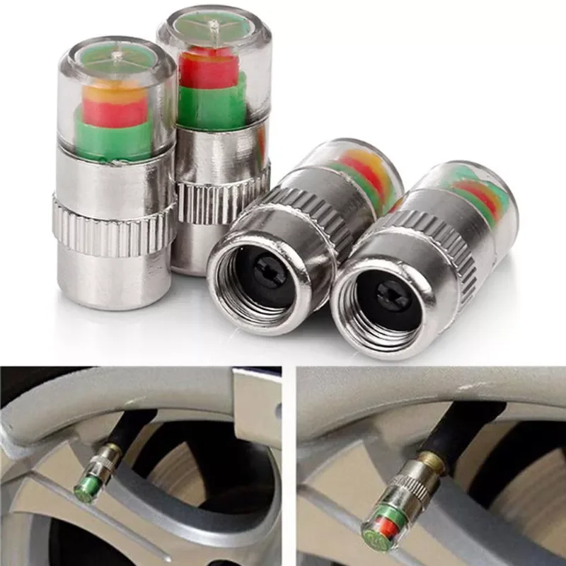4PCS Car Tire Pressure Gauge Indicator Alert Monitoring Valve Cap Sensor External Valve Detection Car Accessories
4PCS Car Tire Pressure Gauge Indicator Alert Monitoring Valve Cap Sensor External Valve Detection Car Accessories