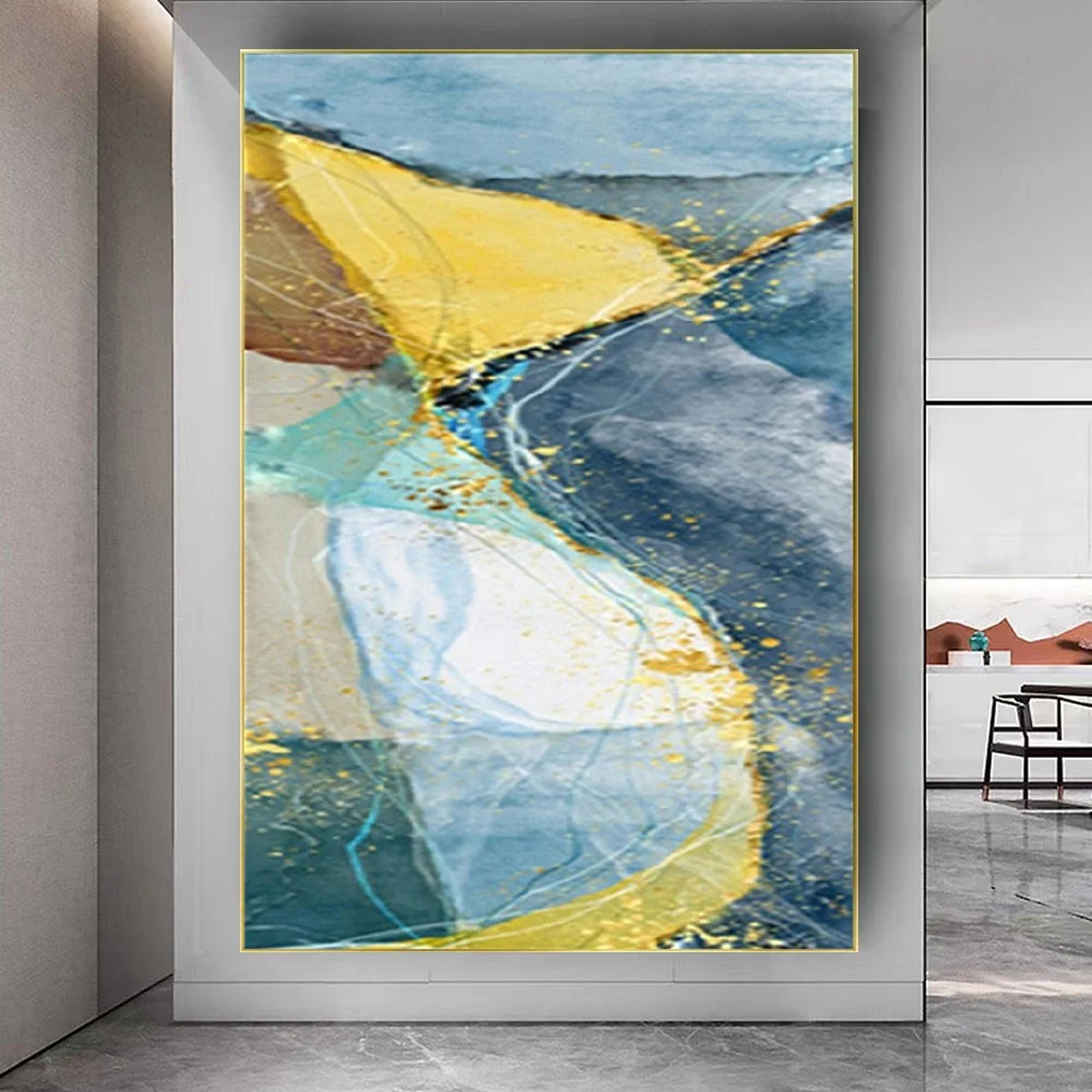 Kanagawa Sea Wave Blue Art Oil Painting Hand-Painted Modern Large Abstract Canvas Picture Gold Wall Poster For Living Room Decor
Kanagawa Sea Wave Blue Art Oil Painting Hand-Painted Modern Large Abstract Canvas Picture Gold Wall Poster For Living Room Decor