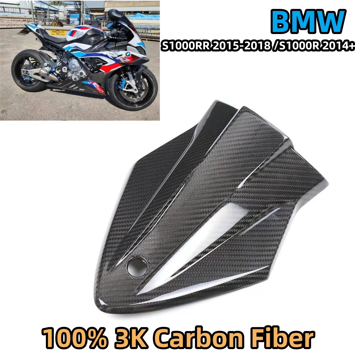 100% 3K Dry Full Carbon Fiber Motorcycle Modified Seat Pilliow Cover Fairing Kit Guard For BMW S1000RR 2015-2018 /S1000R 2014+
100% 3K Dry Full Carbon Fiber Motorcycle Modified Seat Pilliow Cover Fairing Kit Guard For BMW S1000RR 2015-2018 /S1000R 2014+
