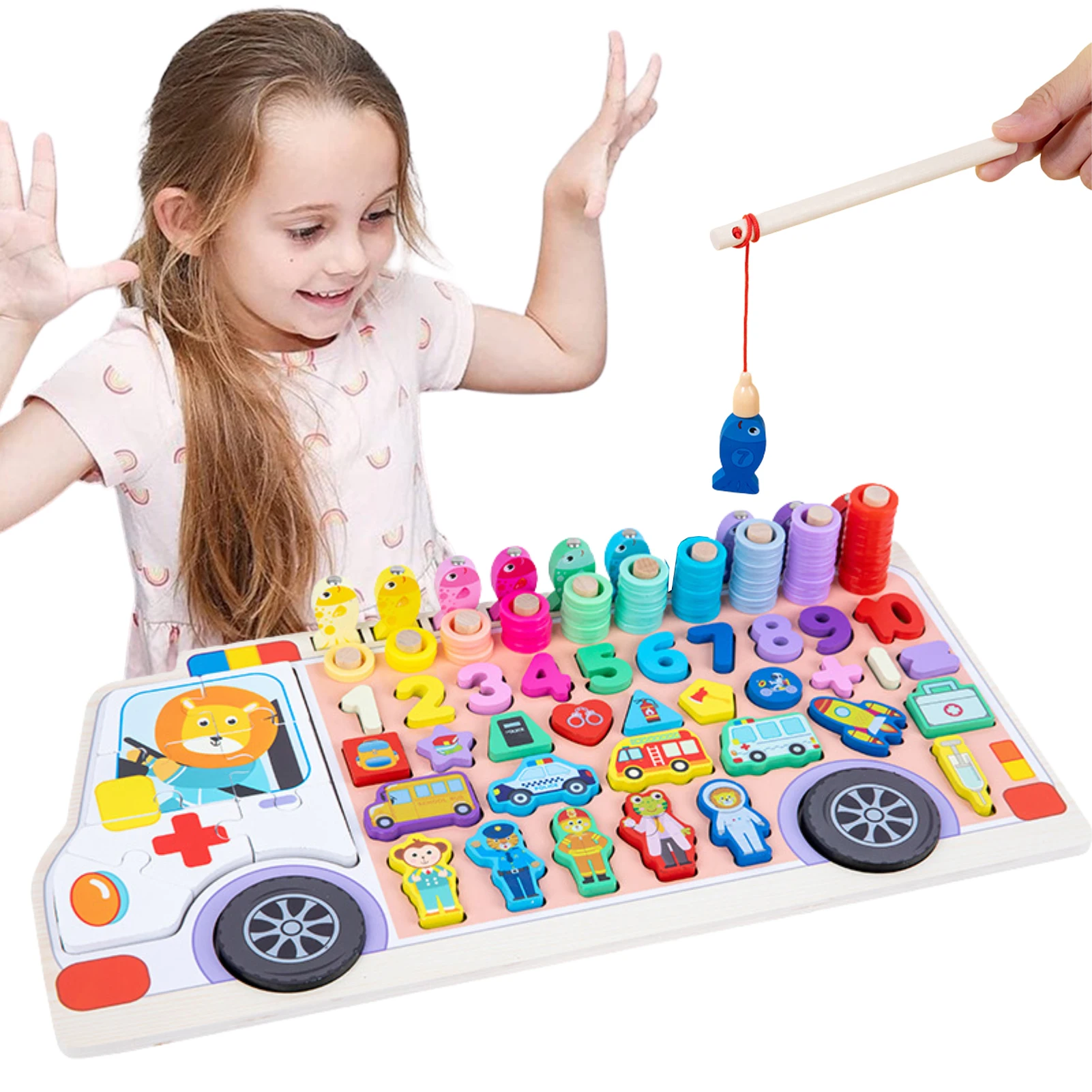 Number Sorting Fishing Game Toys Fun Building Blocks Shape Color Cognitive Toys For Boys & Girls Improve Fine Motor Skills And
Number Sorting Fishing Game Toys Fun Building Blocks Shape Color Cognitive Toys For Boys & Girls Improve Fine Motor Skills And