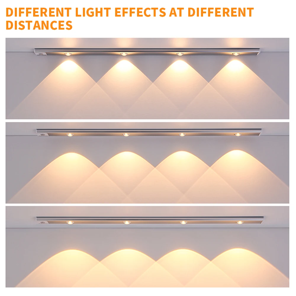 Multi-Function LED Night Light 20/30/40CM Ultra Thin Wireless Motion Sensor Under Cabinet Light for Bedroom Wardrobe Lighting
Multi-Function LED Night Light 20/30/40CM Ultra Thin Wireless Motion Sensor Under Cabinet Light for Bedroom Wardrobe Lighting