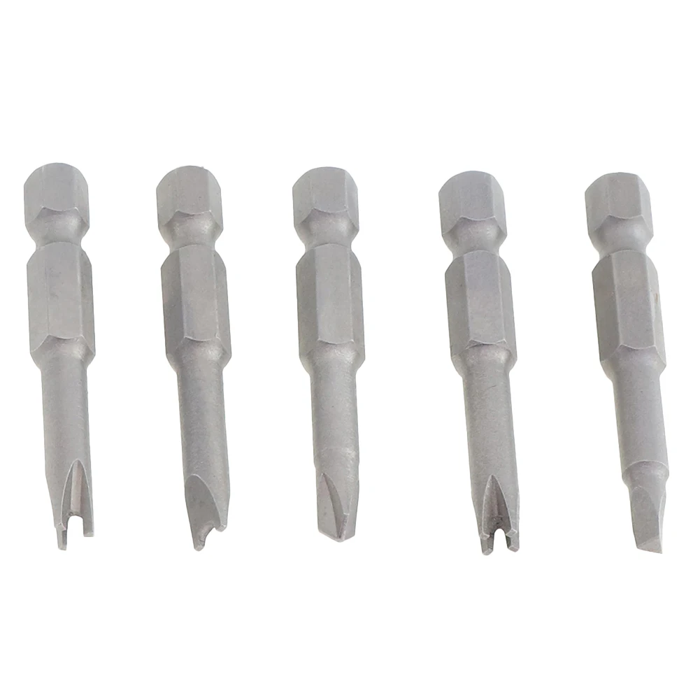 5Pcs Special-shaped Screwdriver Set 50mm U-shaped Y-Type Triangle Inner Cross Three Points Screwdriver Bit Tool
5Pcs Special-shaped Screwdriver Set 50mm U-shaped Y-Type Triangle Inner Cross Three Points Screwdriver Bit Tool