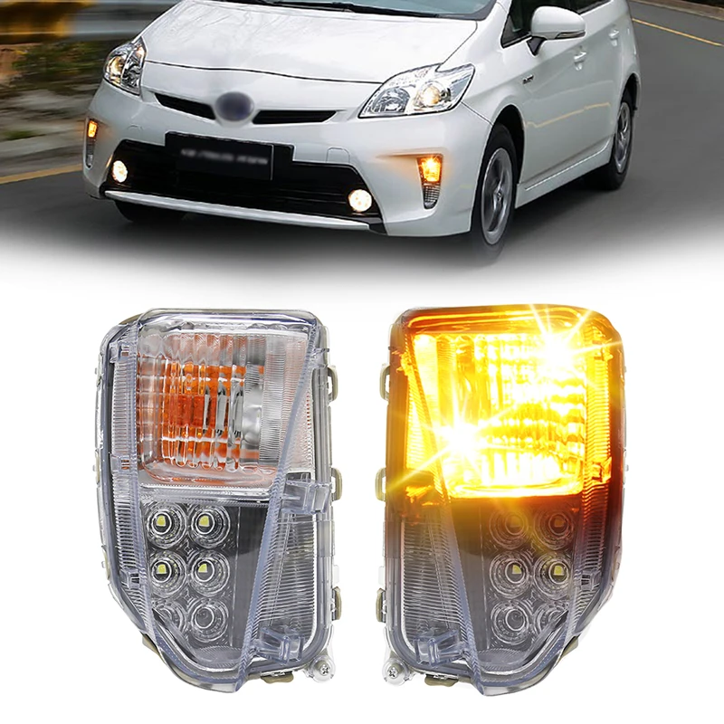 2 шт., светодиодные противотуманные фары для Toyota Prius ZVW30 2012-2015 фары бампер
2 шт., светодиодные противотуманные фары для Toyota Prius ZVW30 2012-2015 фары бампер