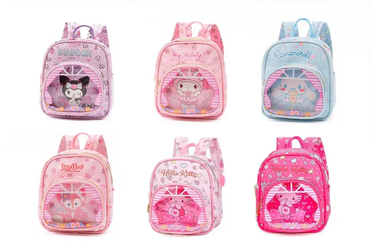 Sanrio Anime Cartoon Cute Children Waterproof Backpack Creative Fashion Kawaii Kulomi Mini Backpack Gift Wholesale
Sanrio Anime Cartoon Cute Children Waterproof Backpack Creative Fashion Kawaii Kulomi Mini Backpack Gift Wholesale