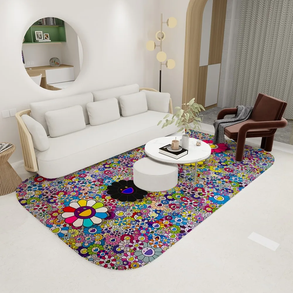 Sunflower Flower Decorative Anti-slip Absorb Water Bath Carpet Bathroom Kitchen Bedroon Floor Yoga Mats Entrance Doormat
Sunflower Flower Decorative Anti-slip Absorb Water Bath Carpet Bathroom Kitchen Bedroon Floor Yoga Mats Entrance Doormat