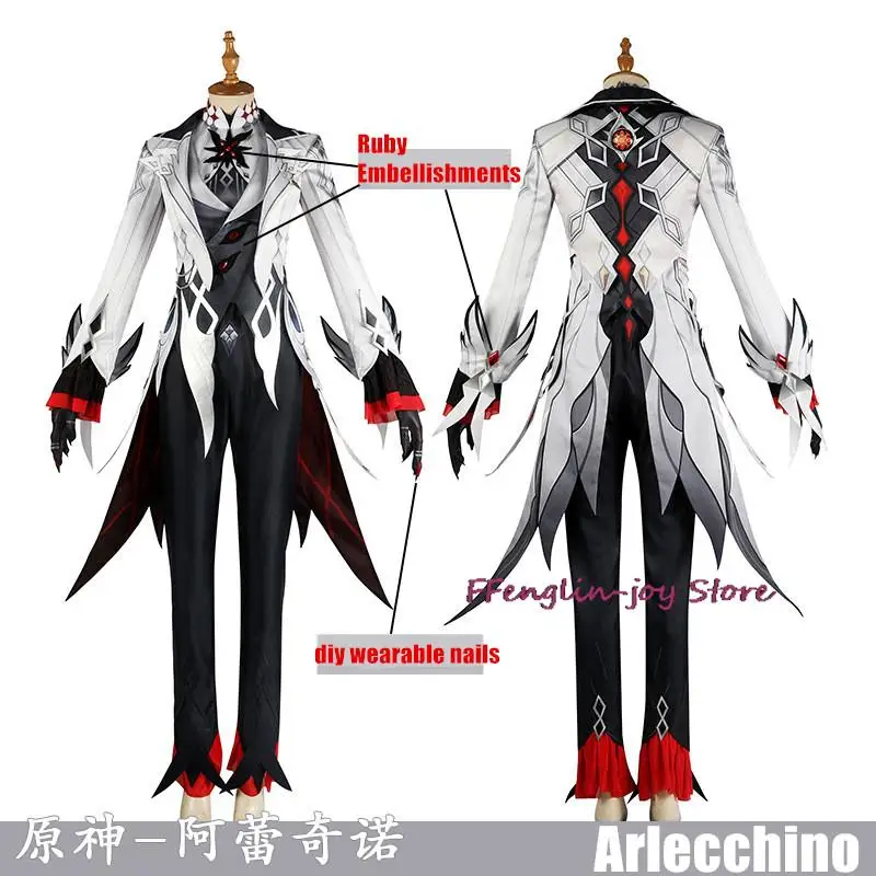 Костюм для косплея Genshin Impact Arlecchino, косплей Фати харбингер, парик, косплей Фати, служанка, Снежная, костюмы на Хэллоуин для женщин
Костюм для косплея Genshin Impact Arlecchino, косплей Фати харбингер, парик, косплей Фати, служанка, Снежная, костюмы на Хэллоуин для женщин