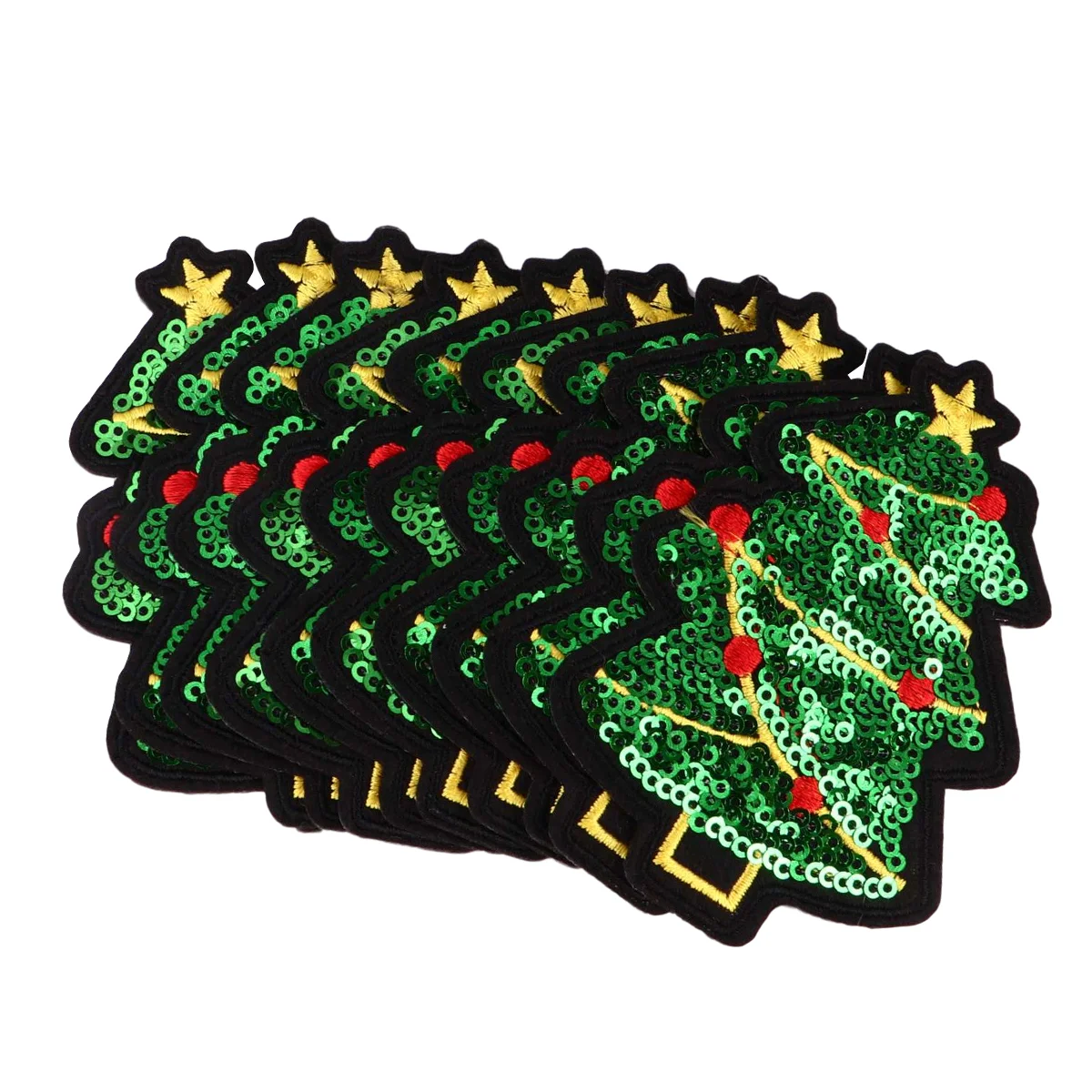 Christmasapplique Sew Appliquesfabric Patch Iron Embroidered Diy Cloth Tree Glitter Sewing Clothing Patchwork Decorative
Christmasapplique Sew Appliquesfabric Patch Iron Embroidered Diy Cloth Tree Glitter Sewing Clothing Patchwork Decorative