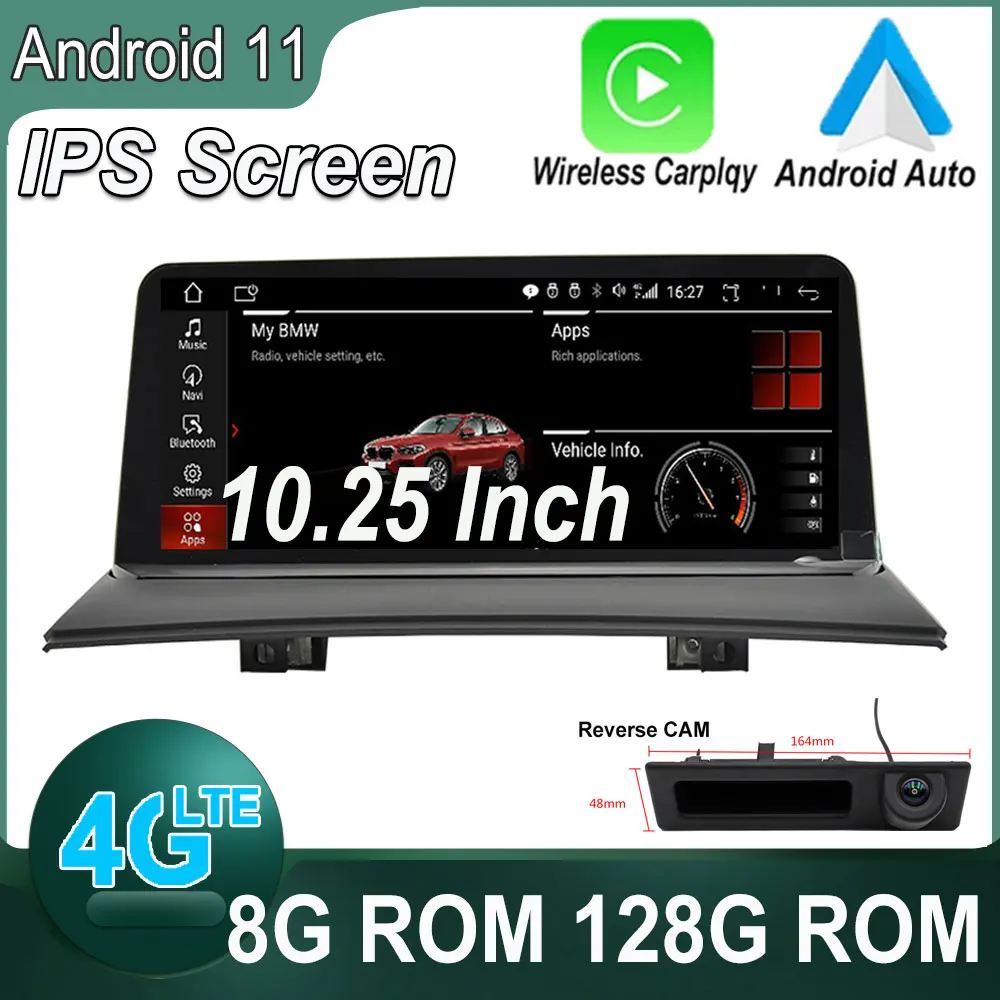Автомобильный мультимедийный проигрыватель, 4G + Wifi, Android, экран 10,25 дюйма, для BMW X3 E83 2004-2009, Android 11, GPS-навигация, радио, стерео, видео
Автомобильный мультимедийный проигрыватель, 4G + Wifi, Android, экран 10,25 дюйма, для BMW X3 E83 2004-2009, Android 11, GPS-навигация, радио, стерео, видео