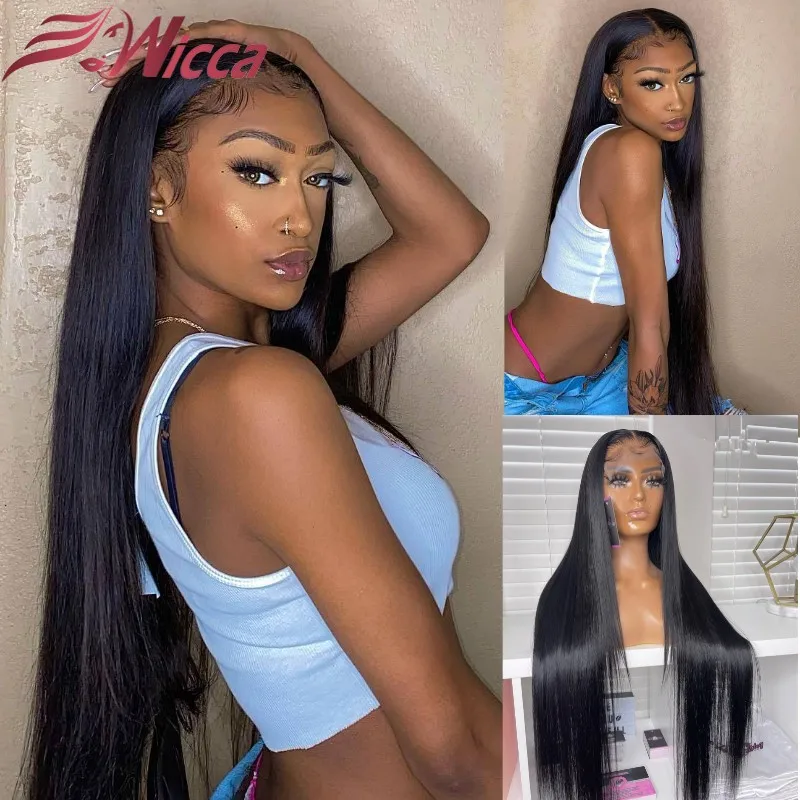 13X4 Lace Front Wig Straight Lace Front Wig Human Hair Wigs For Women Brazilian Transparent Natural Color Pre Pluked Remy Hair
13X4 Lace Front Wig Straight Lace Front Wig Human Hair Wigs For Women Brazilian Transparent Natural Color Pre Pluked Remy Hair