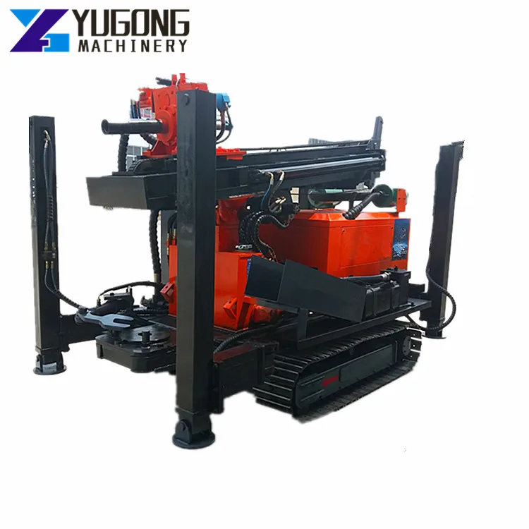 Crawler Type 200 Meter Water Well Drilling Rig 150m 200m 400m Drill Machine with Air Compressor
Crawler Type 200 Meter Water Well Drilling Rig 150m 200m 400m Drill Machine with Air Compressor