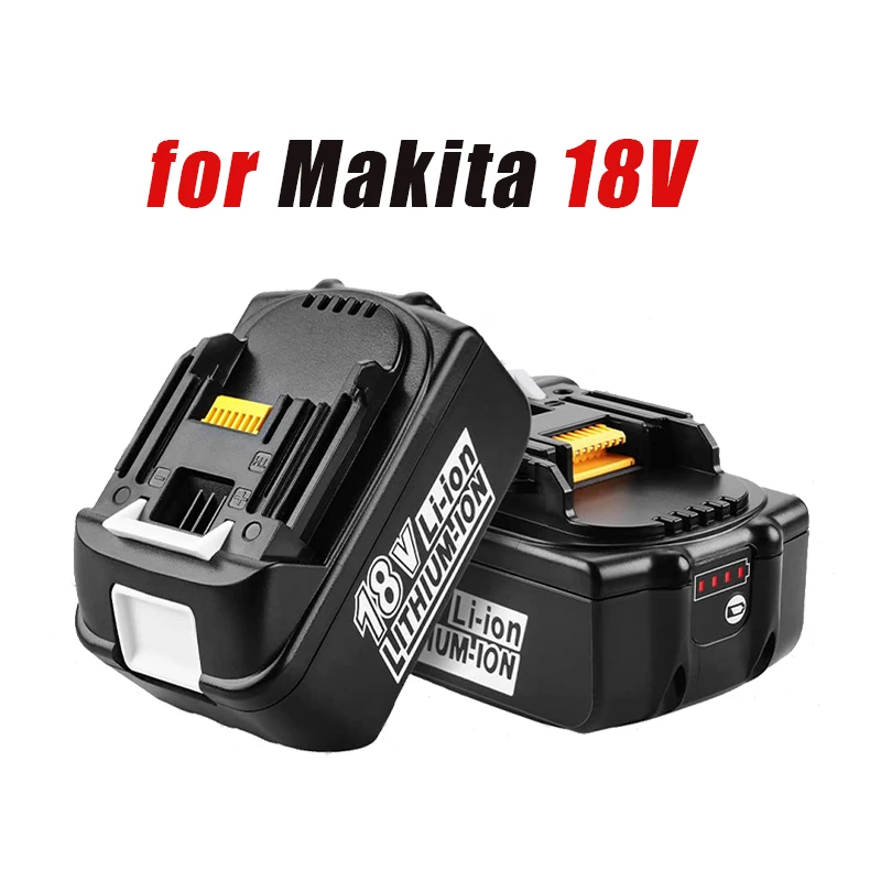 6.0Ah Lithium Ion Rechargeable Replacement For Makita 18V Battery BL1850 BL1830 BL1860 BL1840 LXT400 Cordless Drills
6.0Ah Lithium Ion Rechargeable Replacement For Makita 18V Battery BL1850 BL1830 BL1860 BL1840 LXT400 Cordless Drills