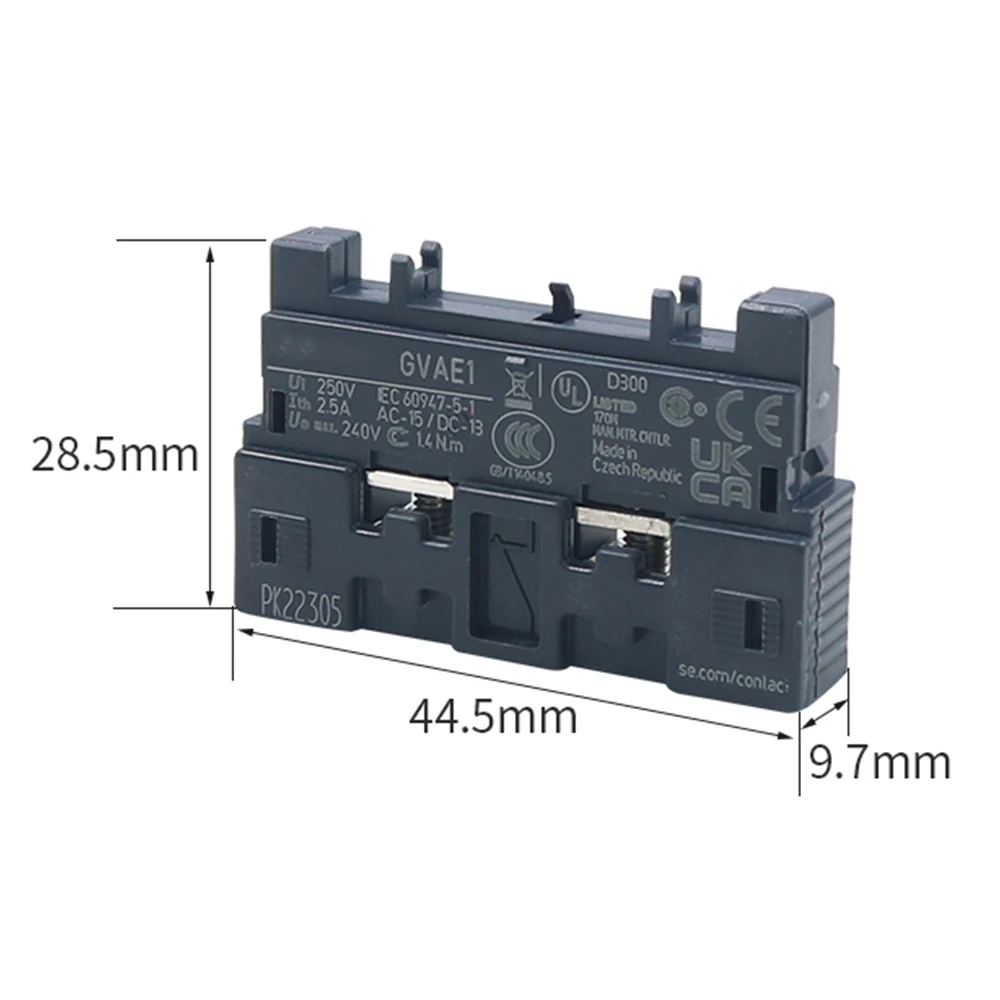 Для Schneider Electric, вспомогательный контакт автоматического выключателя GVAE1, боковая установка GVAE11 GVAE20 GVAN11 GVAD1010, неисправности контакта
Для Schneider Electric, вспомогательный контакт автоматического выключателя GVAE1, боковая установка GVAE11 GVAE20 GVAN11 GVAD1010, неисправности контакта