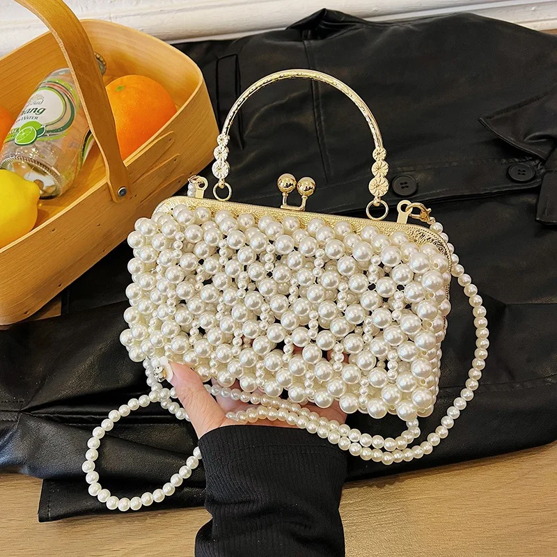 Elegant Wedding Bag Evening Wedding Clutch Handbag Pearl Bag Dress Dinner Bag Small Purse Bridesmaid Hand Bag
Elegant Wedding Bag Evening Wedding Clutch Handbag Pearl Bag Dress Dinner Bag Small Purse Bridesmaid Hand Bag