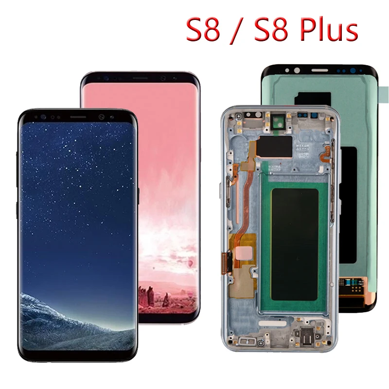 Дисплейный модуль Samsung для Samsung Galaxy S8, S8 plus, цвет в ассортименте.
Дисплейный модуль Samsung для Samsung Galaxy S8, S8 plus, цвет в ассортименте.