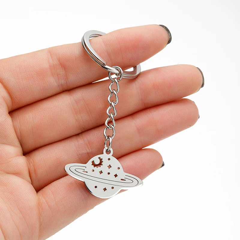 Creative Stainless Steel Round Pendant Key Ring Planet Moon Charm Keychain Key Chains Holder Bag Decor Gift For Men Women
Creative Stainless Steel Round Pendant Key Ring Planet Moon Charm Keychain Key Chains Holder Bag Decor Gift For Men Women