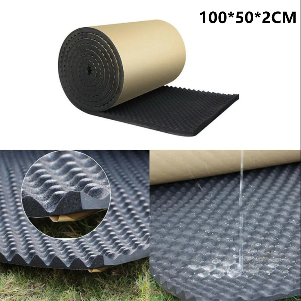 100*50cm Car Studio Sound Proofing Deadener Foam Self Adhesive Automotive Interior Accessories Heat Insulation Dampening Pad
100*50cm Car Studio Sound Proofing Deadener Foam Self Adhesive Automotive Interior Accessories Heat Insulation Dampening Pad