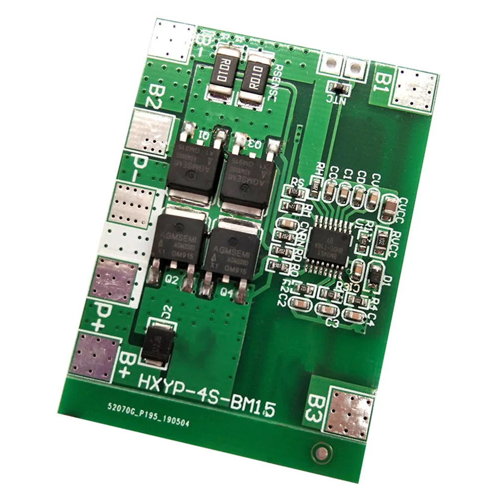 4S 12,8 V 14,4 V 16,8 V Lifepo4 Защитная плата заряда литиевой батареи BMS PCB 4 Cell 3,2 V Высококачественная печатная плата электроинструмент
4S 12,8 V 14,4 V 16,8 V Lifepo4 Защитная плата заряда литиевой батареи BMS PCB 4 Cell 3,2 V Высококачественная печатная плата электроинструмент