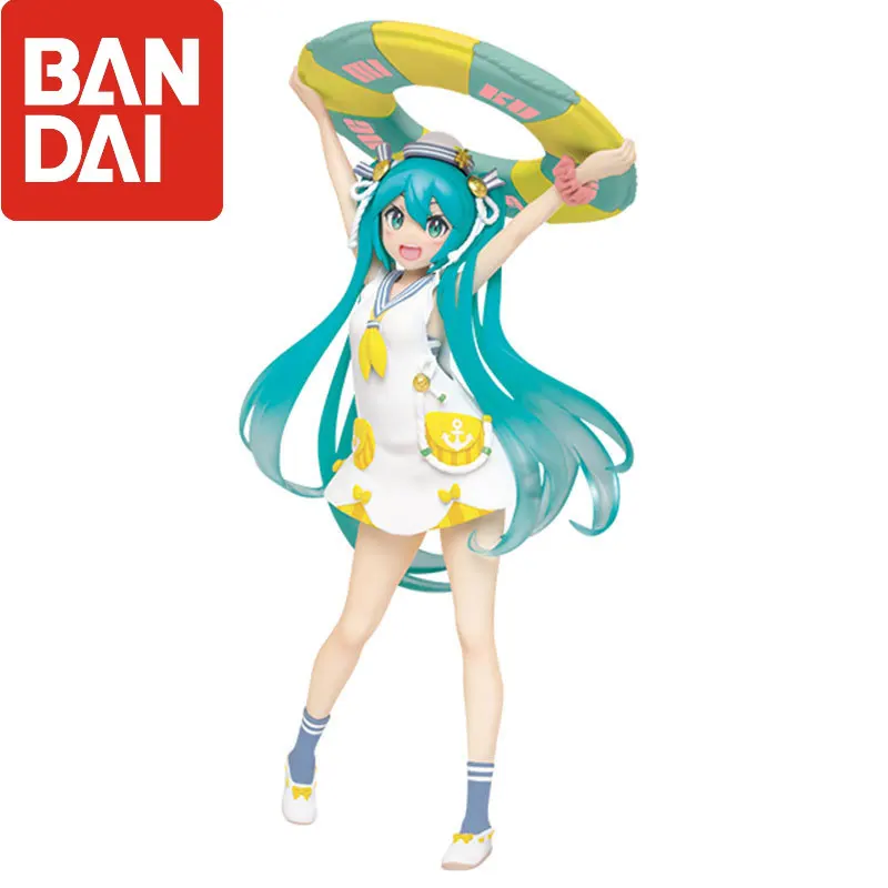 BANDAI Hatsune Miku Anime Figure Summer Service Action figures Model Doll Collection Toys Exquisite Boxed kawaii Christmas Gifts
BANDAI Hatsune Miku Anime Figure Summer Service Action figures Model Doll Collection Toys Exquisite Boxed kawaii Christmas Gifts