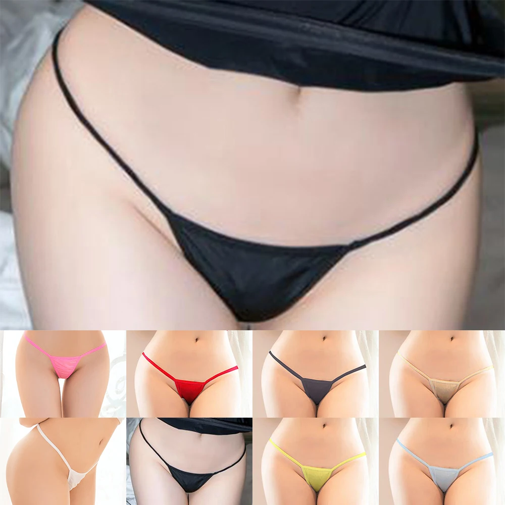 Women Sexy Low Rise Ultra Thin Oil Shiny V-string Briefs Panties Solid Color Thongs G-string Lingerie Underwear
Women Sexy Low Rise Ultra Thin Oil Shiny V-string Briefs Panties Solid Color Thongs G-string Lingerie Underwear