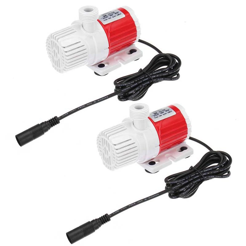2X 20W 12V Dc 1100L/H Submersible Water Pump Marine Controllable Adjustable Speed Water Pump Fish Tank Aquarium
2X 20W 12V Dc 1100L/H Submersible Water Pump Marine Controllable Adjustable Speed Water Pump Fish Tank Aquarium